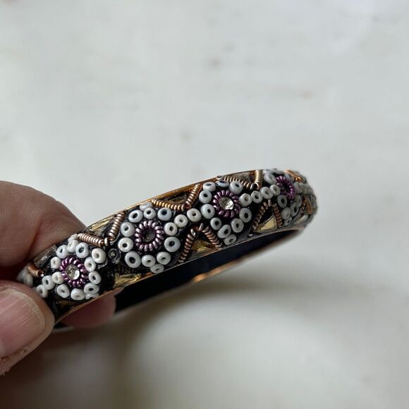 Vintage copper bangle set - Picture 11 of 16